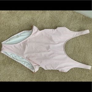 One piece bathing suit